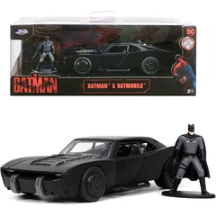 Jada - Batman - Batmobile fém autómodell figurával 2022 - 1:32 (253213008)