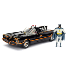 Batman - Batmobile fém autómodell figurával - 1966 Classic - 20 cm (253215001)