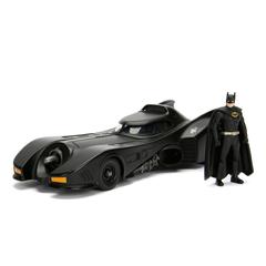 Batman - 1989 Batmobile fém autómodell figurával - 23 cm (253215002)