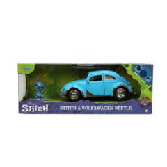 Jada - Disney - Lilo and Stitch 1959 VW Beetle fém autómodell figurával - 1:32 cm (253073001)