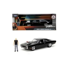 Jada Toys 9335907314R00 Fast &amp; Furious 1970 Dom and Dodge Charger fém autómodell 1:24