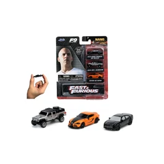 Jada - Fast and Furious nano fém autószett - 3 db-os (253201003)