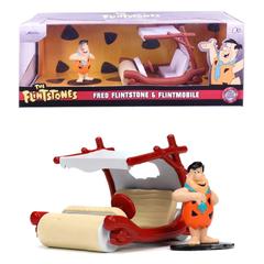 Jada - Flintstone család - Kőkorszaki járgány figurával - 13 cm (253253002)