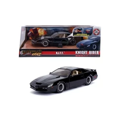 Jada Toys 9330086314R00 Knight Rider KITT - 1982 Pontiac Trans AM fém autómodell - 1:24
