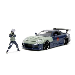 Jada - Naruto - Kakashi Hatake 1993 Mazda RX-7 fém autómodell figurával - 1:24 (253255055)