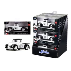 Jada Toys 253072002 Disney Mickey Mouse Steamboat Willie Ford Pickup fém autómodell 1941 1:32