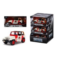 Jada Toys 9332129314R00 Jurassic World Jeep Wrangler fém autómodell 1:32