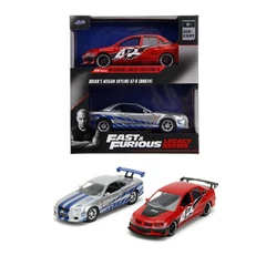 Jada Toys 9334256314R00 Fast and Furious - Legacy Series 2 db-os fém autószett