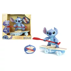 Jada Toys 9336064314R00 RC Disney Stitch távirányítós figura szörfdeszkával