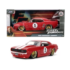 Jada Toys 9336151314R00 Fast and Furious 1969 Chevrolet Camaro fém autómodell 1:24