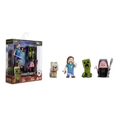 Jada Toys 9336692314R00 Minecraft Movie nano fém figuraszett - 4 db-os