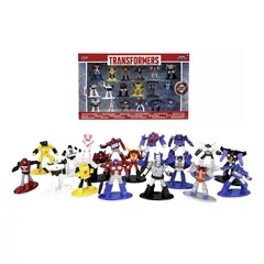 Jada - Marvel - Transformers fém figura szett - 18-db-os  (253115009)