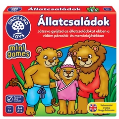 Orchard Toys - Mini társasjáték - Állatcsaládok (HU362)