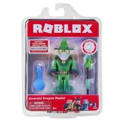 Roblox gyűjthető figura - Emerald Dragon Master (10718)