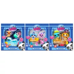 Littlest Pet Shop - Petfluencer dupla csomag - 44-49 - többféle (LPS00560)