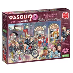 Jumbo 1000 db-os puzzle - Wasgij Destiny 7 - Rock N Roll (00017)