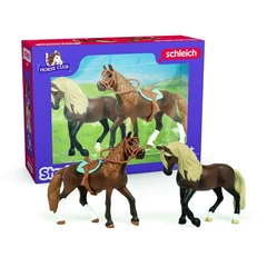 Schleich 42738 Perui Paso lovak induló készlet - Horse Club (SLH42738)