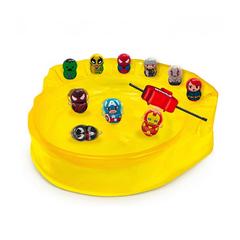 Wooblies Marvel Crazy Arena 4 figurával