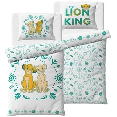 Oroszlánkirály ágyneműhuzat szett - Szimba és Nala (LK2454123-PP)
