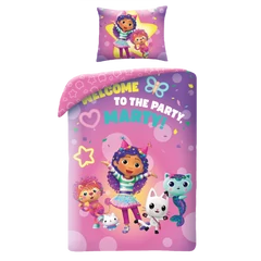 Gabi babaháza ágyneműhuzat szett - Party (GAB-1300BL)