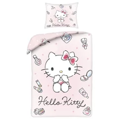 Hello Kitty ágyneműhuzat szett - Beauty (HKB-80172BL)