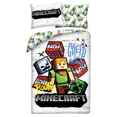 Minecraft ágyneműhuzat szett - Boom (MNC-743BL)