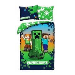 Minecraft ágyneműhuzat szett - Pixels (MNC-880BL)