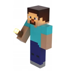 Minecraft éjjeli fény és zseblámpa - Steve - 27 cm (MNC-4394TR)