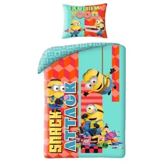 Minions - Snack attack ágyneműhuzat szett (MIN-0235BL)