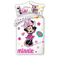 Minnie Mouse ágyneműhuzat szett - 140 x 200 + 70 x 90 cm (MN-1967BL)
