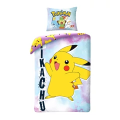 Pokémon ágyneműhuzat szett - Pikachu (POK-650BL)