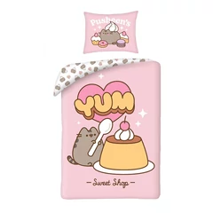 Pusheen cicás ágyneműhuzat szett - Yum (PUS-2552BL)
