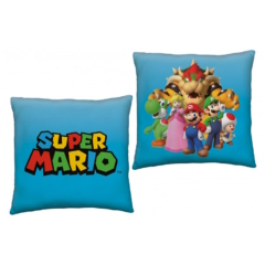 Super Mario - 40 x 40 cm-es párna - A csapat