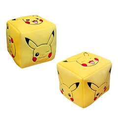 Pokemon - Pikachu - 25 cm-es kocka párna (POK-504SQR)