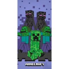 Minecraft törölköző lila 70x140 cm (JE11311-R)