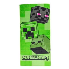 Minecraft törölköző zöld 70x140 cm (MC24521014-R)