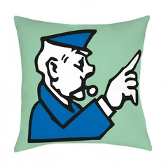 Monopoly párna 40 x 40 cm-es