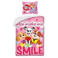 Mancs őrjárat ágyneműhuzat szett - Smile