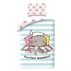 Pusheen cicás ágyneműhuzat szett - Purrfect Weekend