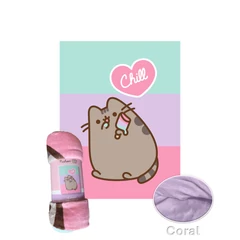 Pusheen cicás polár takaró - Chill (PUS-2573FB)