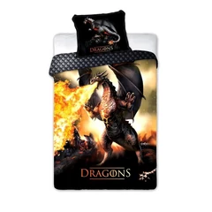 Sárkányos ágyneműhuzat szett