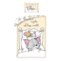 Tom és Jerry ovis ágyneműhuzat szett - Sweet dreams