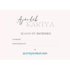 Ajándékkártya - 20.000 Ft értékben