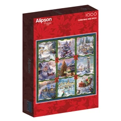 Alipson 1000 db-os puzzle - Christmas Nine Patch (50056)