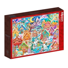Alipson 1500 db-os puzzle - Colorful Cookietown Night (50137)