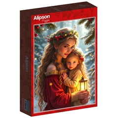 Alipson 1000 db-os puzzle - Christmas Tenderness - Mother and Daughter Collection (50279)