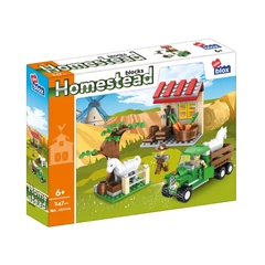 AlleBlox - Homestead Farm 247 db-os építőkocka játékszett (AB7006)