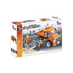AlleBlox - TowingService Közúti vontató jármű 171 db-os építőkocka játékszett (AB4013)