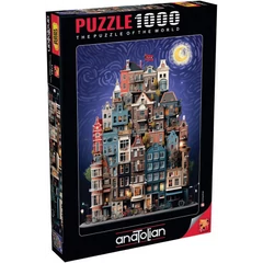 Anatolian 1000 db-os puzzle - Amsterdam Starry Night (1183)