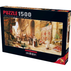 Anatolian 1500 db-os puzzle - A Carpet Sale in Cairo (3751)